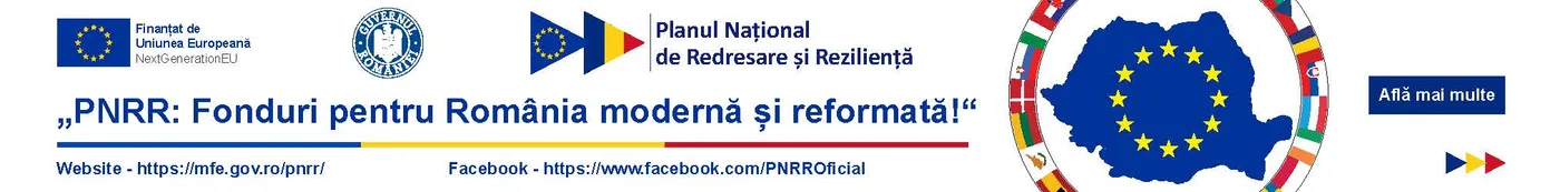 PNRR — Finanțat de Uniunea Europeană, NextGenerationEU